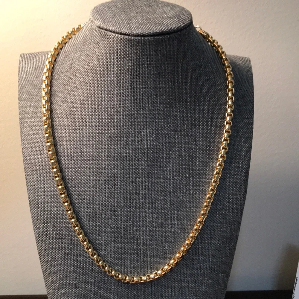 Classic Gold Chain Necklace - Women's Fashion Jewelry